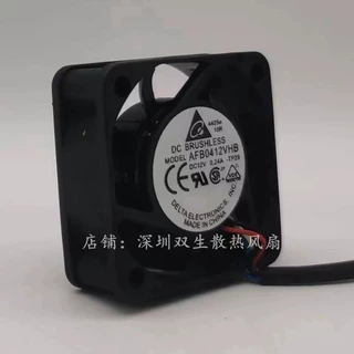 台达AFB0412VHB 4015 12V 0.24A 4CM/厘米 大风量 双滚珠机箱风扇