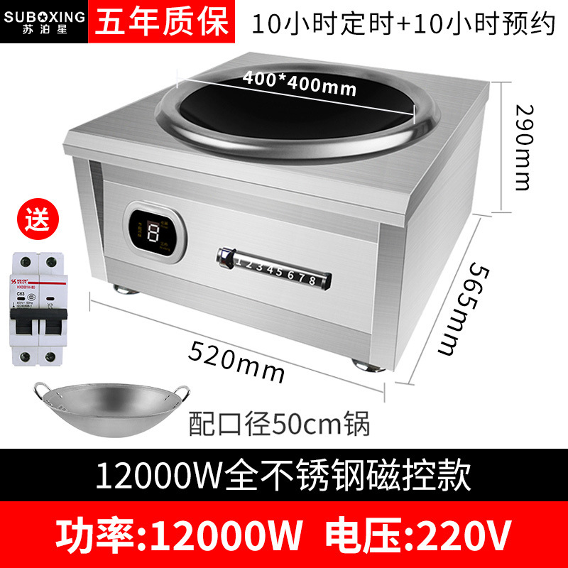 [220V] 10000W 오목형 올스틸 대형 본체(본체 내하중 190kg )