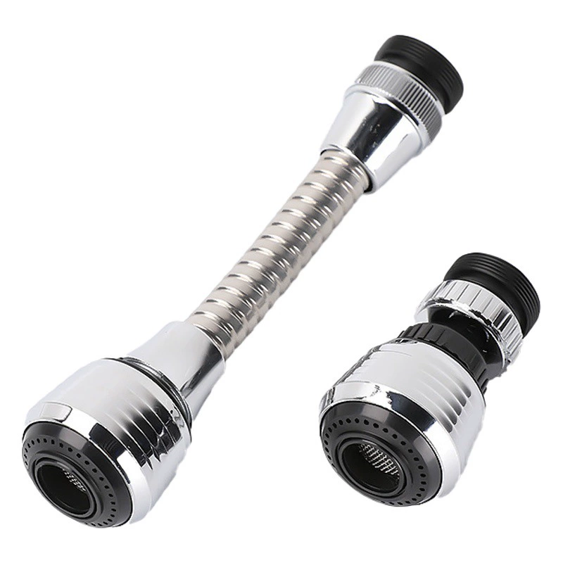 Вращающийся на 360 градусов универсальный смеситель под давлением брызгозащищенный удлинитель для душа Фильтр-водосберегающий барботер