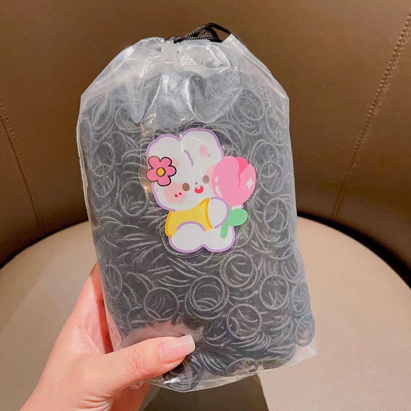 검은 나선형 600 스트립