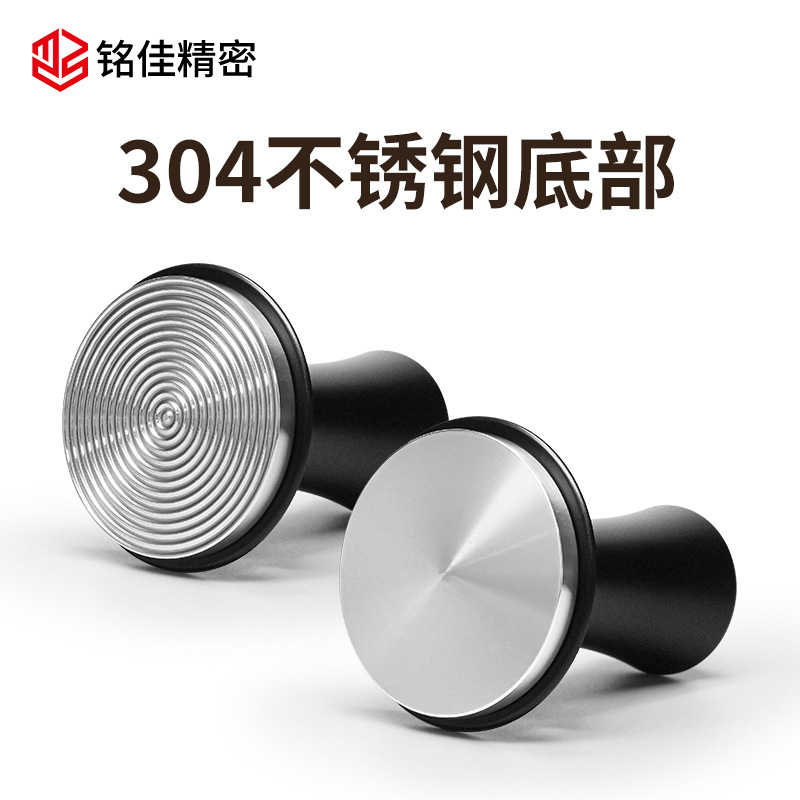 Juego de prensador de polvo de presión constante de 30lb con nivel de escala, rosca de acero inoxidable, martillo de polvo elástico de fondo plano de 51mm