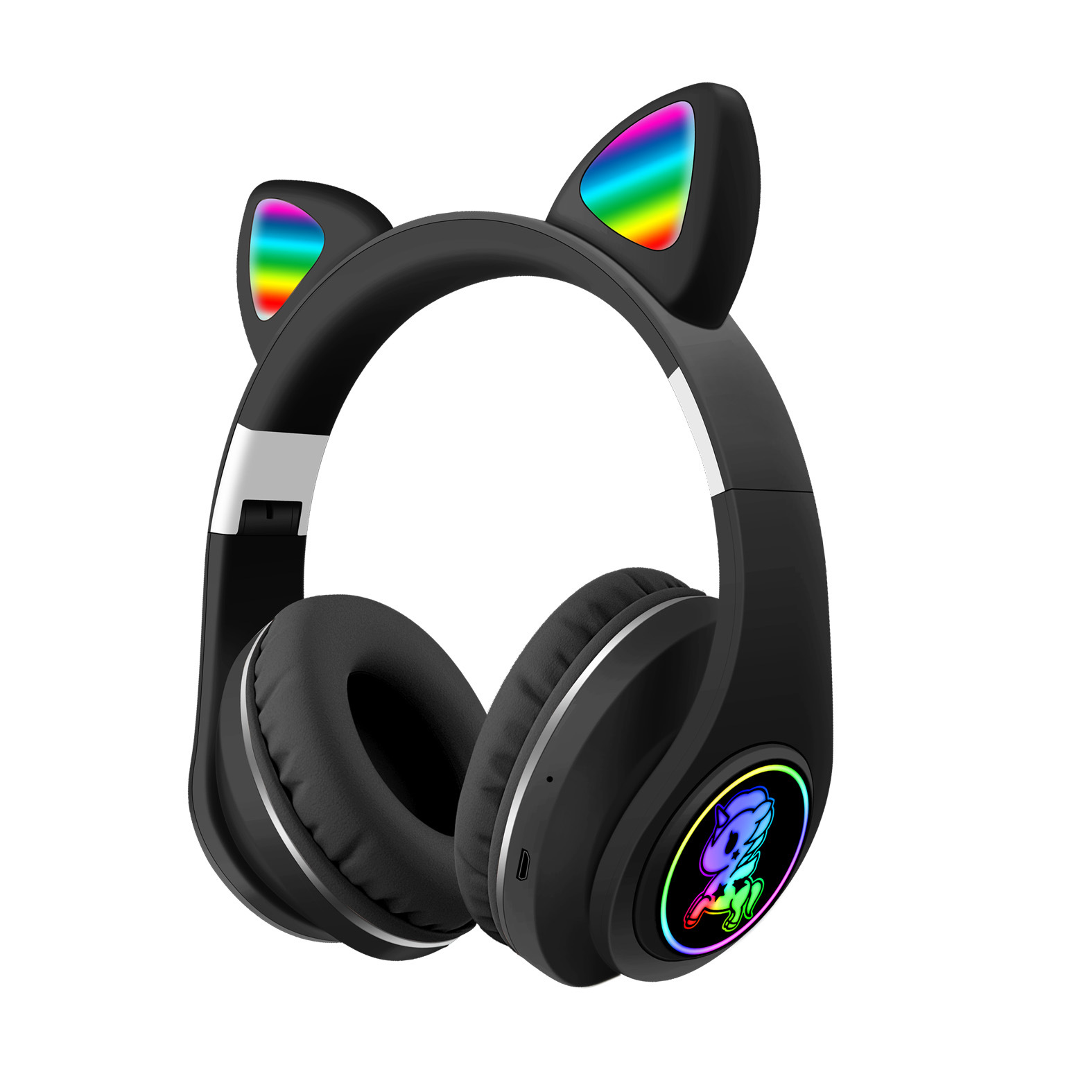 Nuevo M2 M7 gato oído auricular Bluetooth auricular luminoso macaron color todo incluido oído auriculares inalámbricos 5,0