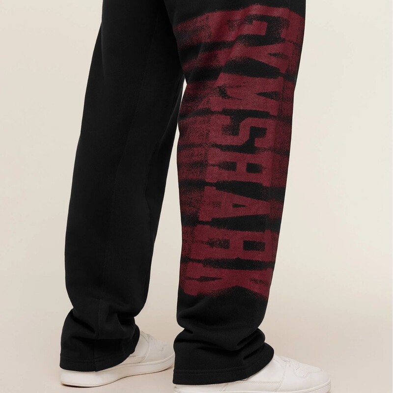 American-style GYM shark print large letter wide-leg sweatpants for men, loose fit, plus size, trendy fitness jogging pants American-style GYM shark print large letter wide-leg sweatpants for men, loose fit, plus size, trendy fitness jogging pants