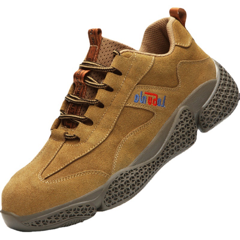 厂家直销劳保鞋男工作鞋防砸防刺穿轻便透气工地鞋安全焊工鞋耐磨