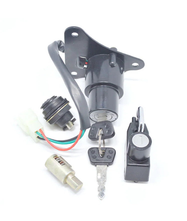 Xv250 Lock Set Suitable for Yamaha Virago250 Qj250-H Xv125 Electric Door Lock and Full Vehicle Lock