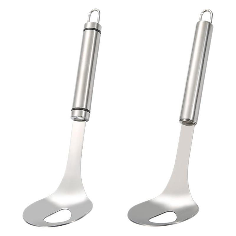 304 Stainless Steel Handle Meatball Spoon Household Kitchen Squeeze Meatball Maker Fish Ball Shrimp Slippery Manual Scoop Tool