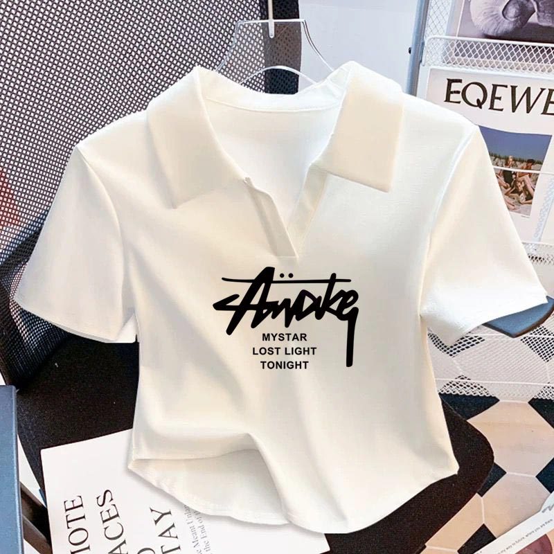 흰색 옷깃 - 문자 A