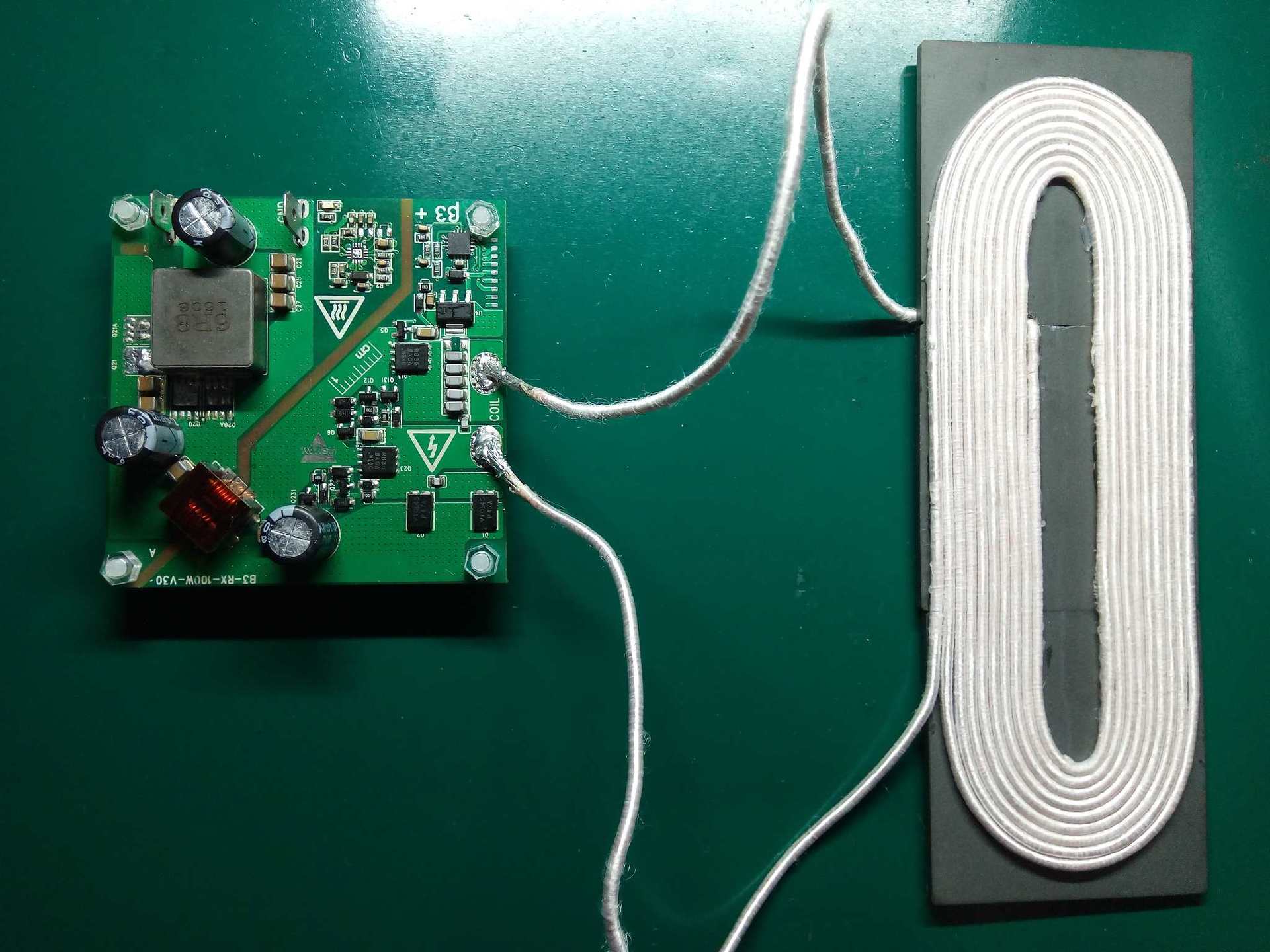 100W无线充电模块远距离无线充电模块无线充电方案线圈方案5