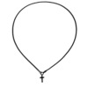 Fashionable black necklace, European style, simple and elegant design, wholesale