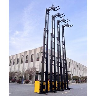 Palfinger Double Reach Forklift 12m High Lift Cold Storage Warehouse Double Scissor High Stacker Reach Truck