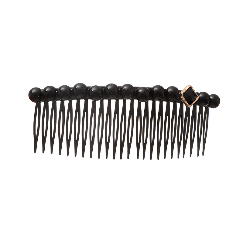 Peine Horquilla con Perlas de Plástico y Resina para Mujeres image 5