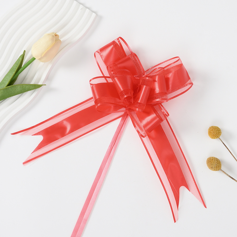 Transfronterizo Amazon 50 colorante de nieve de color de flores de regalo de Navidad embalaje decoración de arco de dibujo de flores