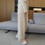 秋冬季保暖加厚呼呼直筒裤