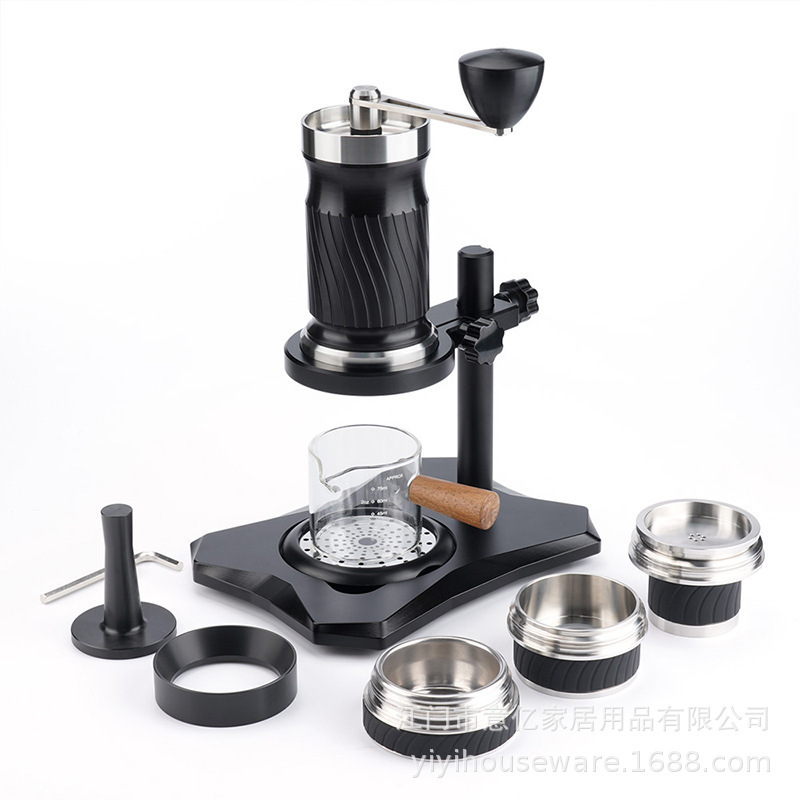 Portable Italian Espresso Coffee Maker Mini Hand-Operated Pressure Coffee Maker Outdoor Camping Coffee Set Portable Italian Espresso Coffee Maker Mini Hand-Operated Pressure Coffee Maker Outdoor Camping Coffee Set