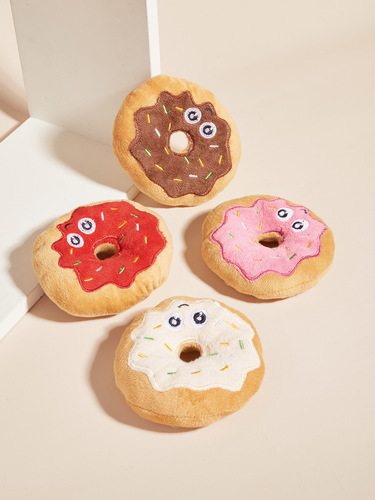 Cross-border new sweet dough dog toy, durable and makes sounds, includes BB barking, self-entertaining, dog sound toy, wholesale