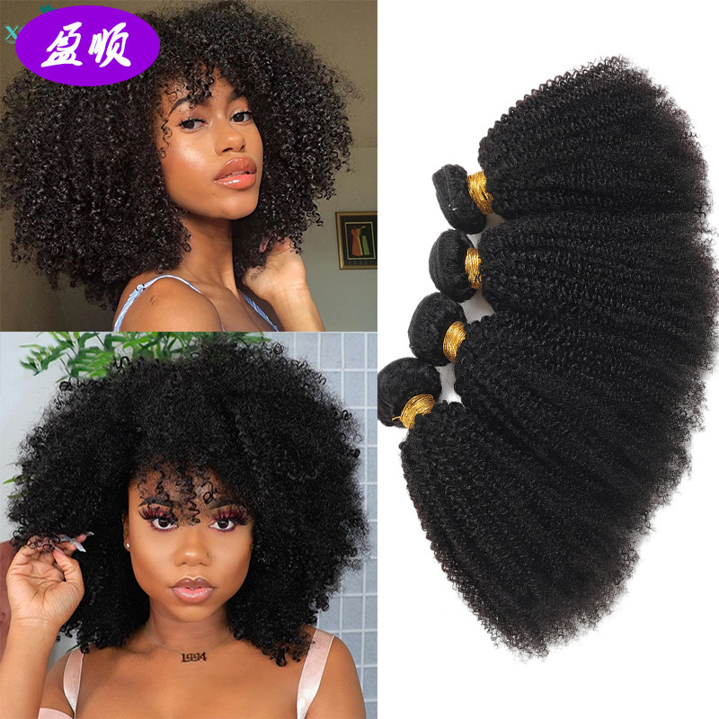 9A Explosive African Small Roll Afro kinky curly Real Wig hair Curtain human hair 9A Explosive African Small Roll Afro kinky curly Real Wig hair Curtain human hair