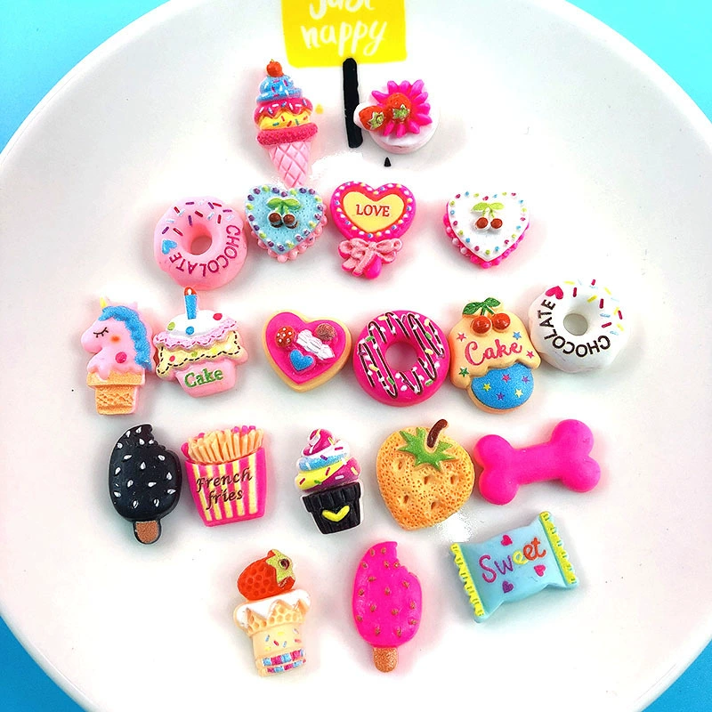 Кольцо для мороженного, украшение для волос, чехол для телефона, декор, мороженое, ручной работы