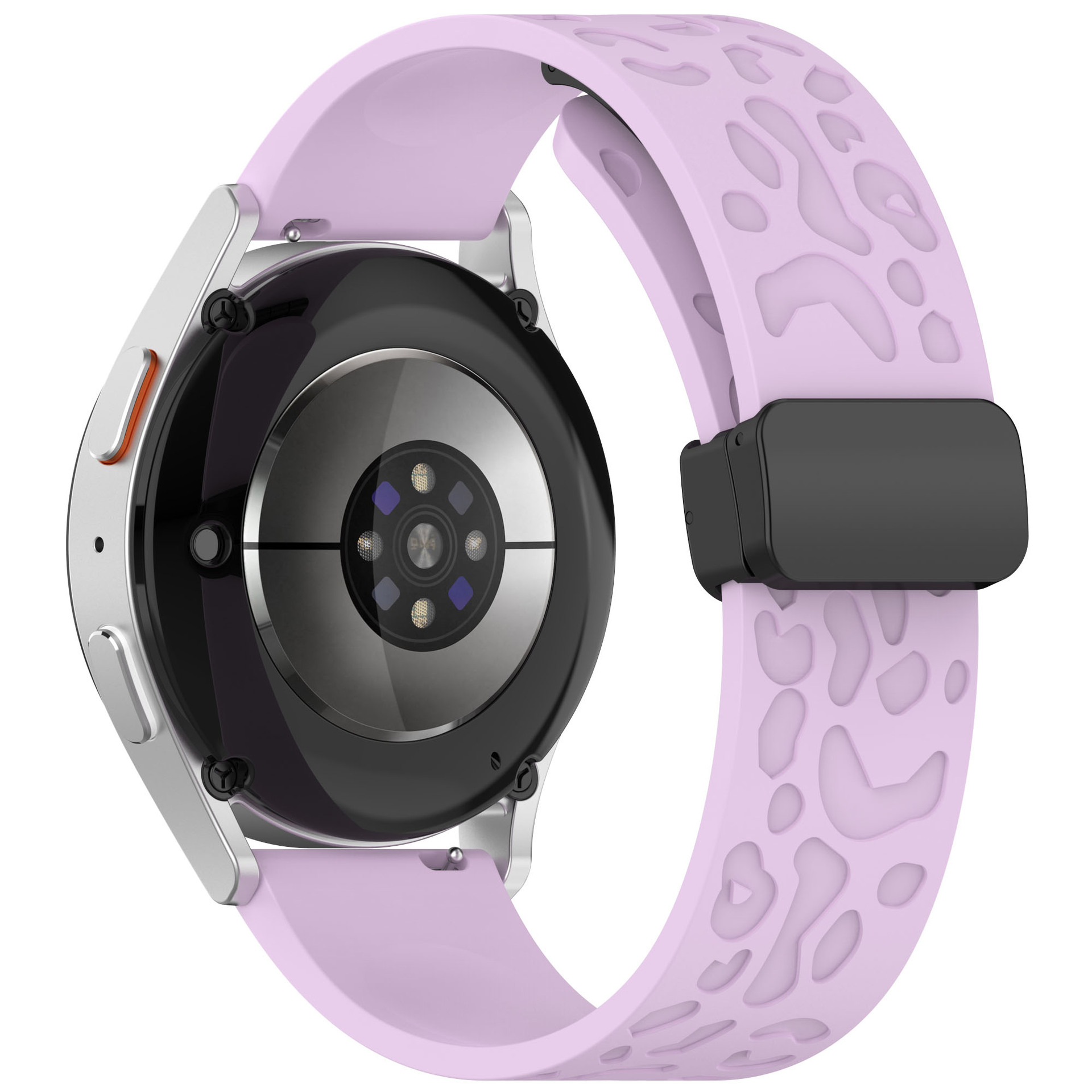 Compatible with the universal leopard print magnetic clasp strap of Huawei and Samsung Galaxy watch5 pro watch5 undefined