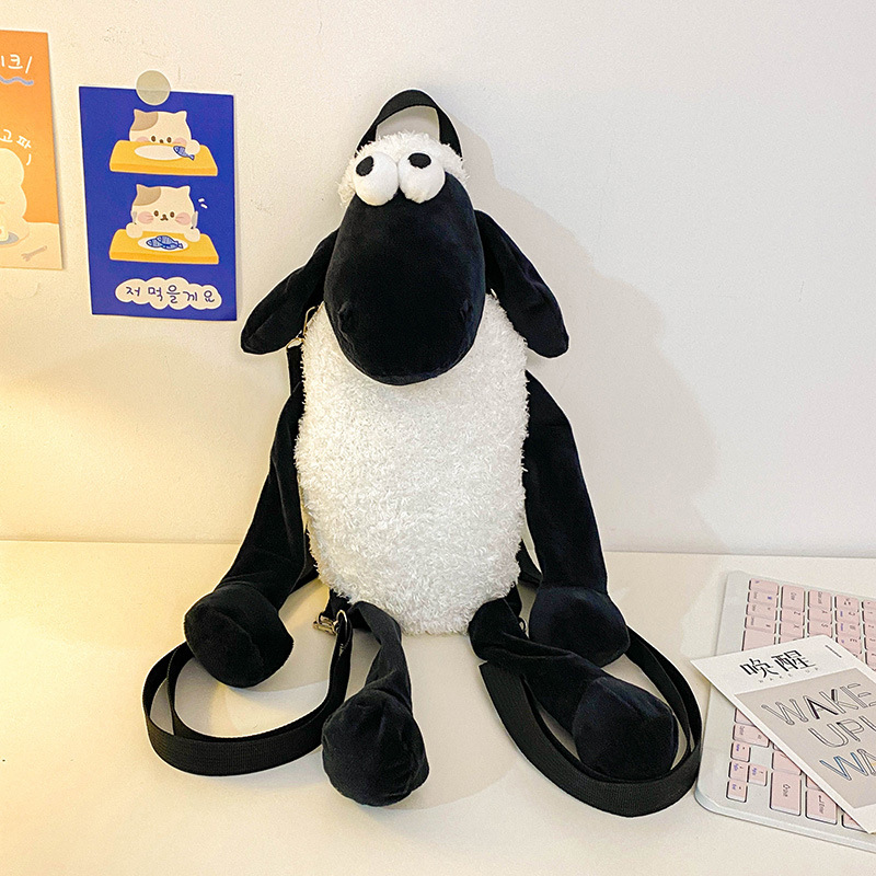 Cartoon plush cute backpack