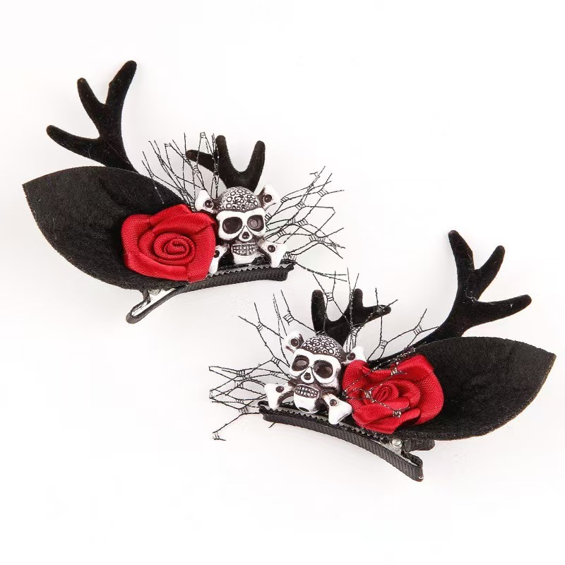 Halloween hairpins and hairpins cute ghost festival party costumes hair accessories and headdresses_viptrois.com
