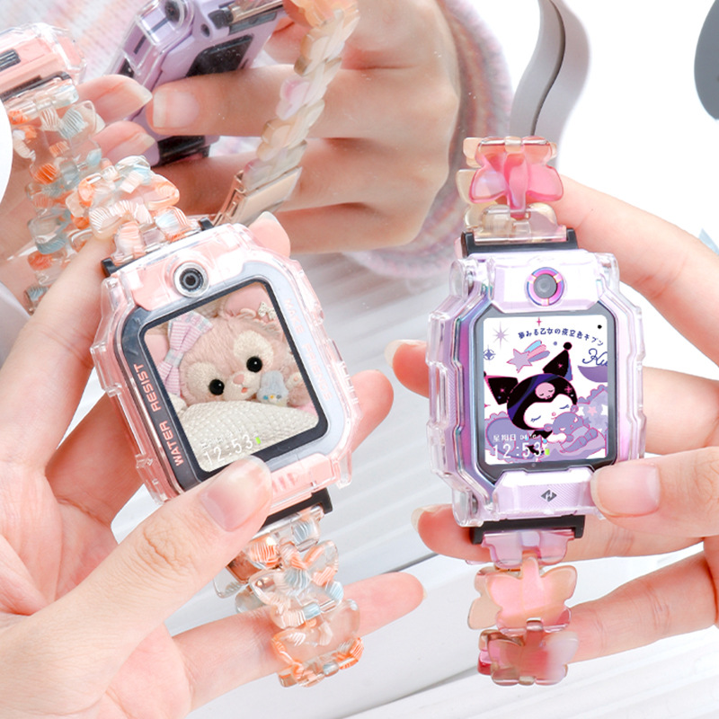 Butterfly series suitable for little genius phone watch Z9 strap Z8 accessories Z7/Z1/Q1A children and teenagers version
