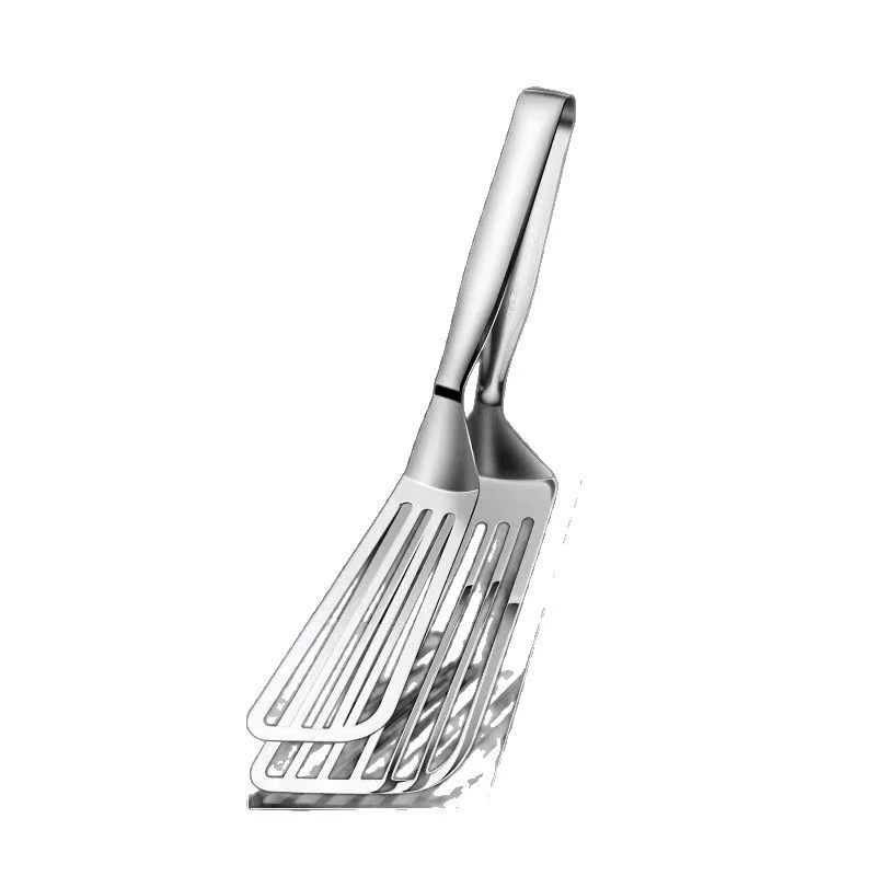 Long universal kitchenware stainless steel, increased thickness, wholesale
