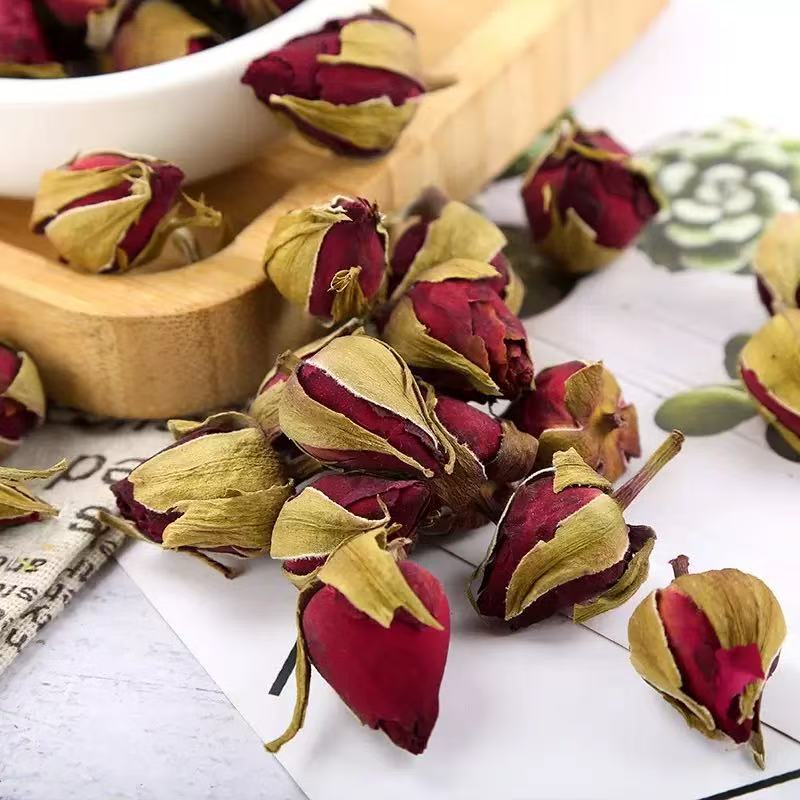 Chinese Rose Flower Tea Yue Ji Hua Dried Rosa Chinensis Buds 500g Herbal Floral Infusion key features