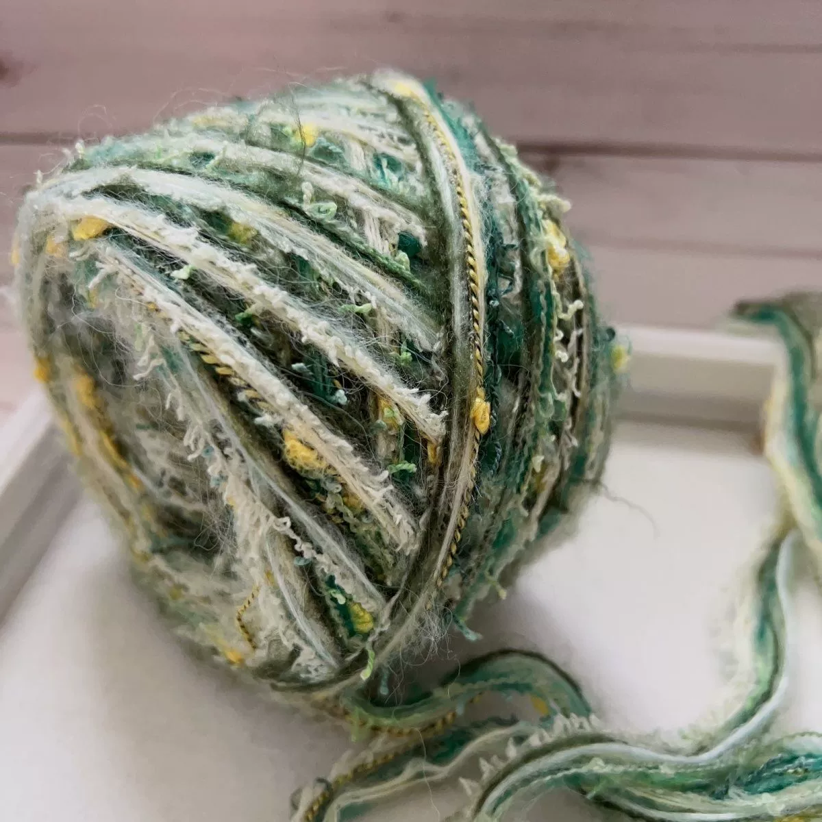 Осенне-зимняя универсальная вязаная крючком пряжа Jasmine Melody 3.0, зеленая мохеровая круглая вязаная крючком шерсть ручной работы