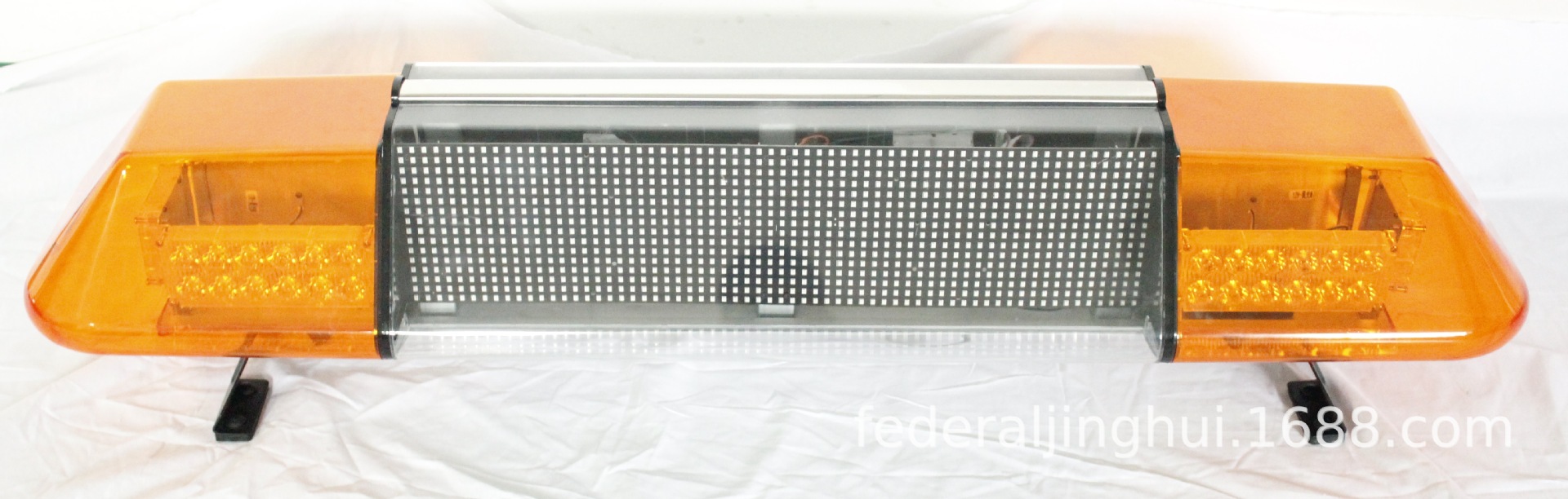 High-power LED long-row warning light, strobe light, yellow light flashing light 1.2m dual display scrolling screen 1013H
