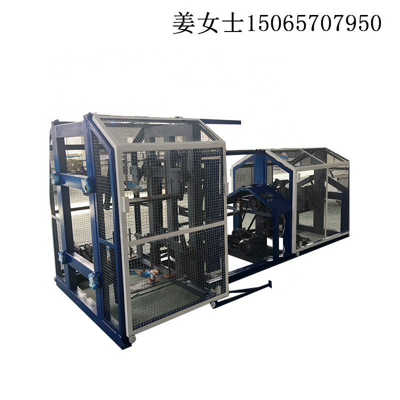 废纸打包绳机 M型塑料制绳设备 棉麻布条二合一制绳机台生产厂家