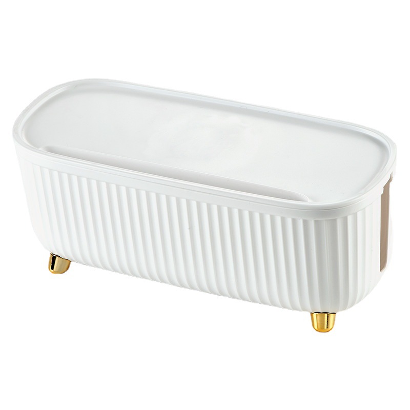 Suministro directo de fábrica luz lujo alambre organización caja de almacenamiento caja enchufe de alimentación socket rack escritorio caja de alambre integrado