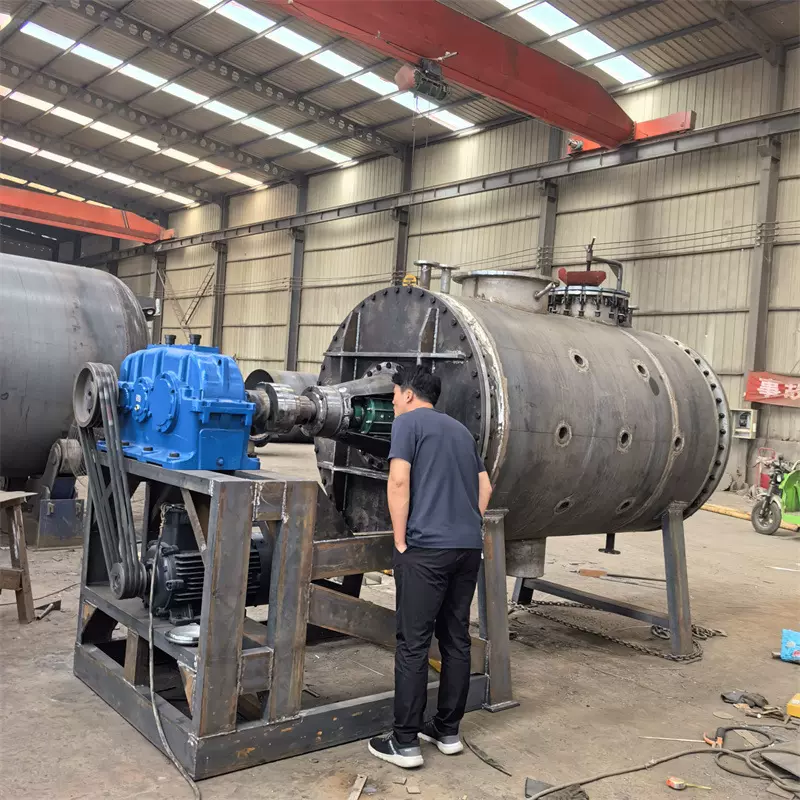 加工定做真空耙式干燥机 内轴加热真空干燥设备 膏状物料干燥机