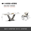 Rectangular minimalistic highchair home use for table, 2023 collection