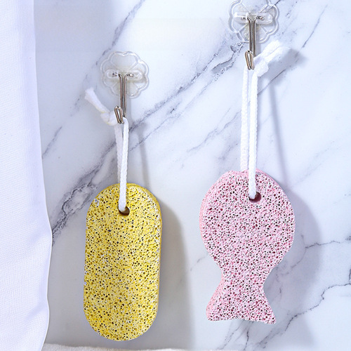 Lamella volcano stone double-sided foot file dead skin removal tool heel foot file C0374