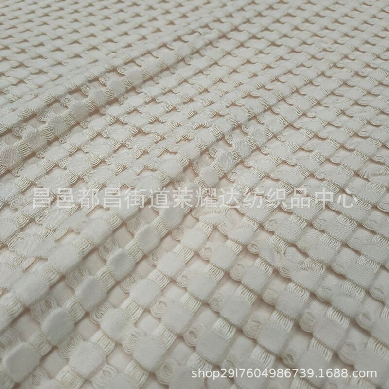Bamboo Cotton Bamboo Fiber Tencel Cotton Waffle Weave 2.5m Wide Waffle Blanket 280g 300g 320g Blanket Honeycomb Fabric