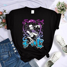 Graphic Japanese Anime Demon Slayer T Shirt Women Kimetsu