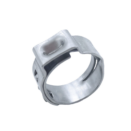 Amazon's best-selling single-ear stepless clamp water pipe hose clamp 304 stainless steel clamp pipe clamp car pipe buckle pipe clamp