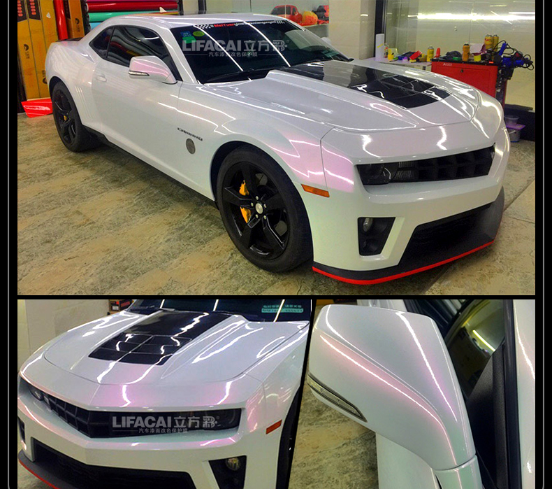 Car White Color Changing Film Interior Body Motorcycle Sticker Matte Glossy Carbon Fiber Car Wrap Film