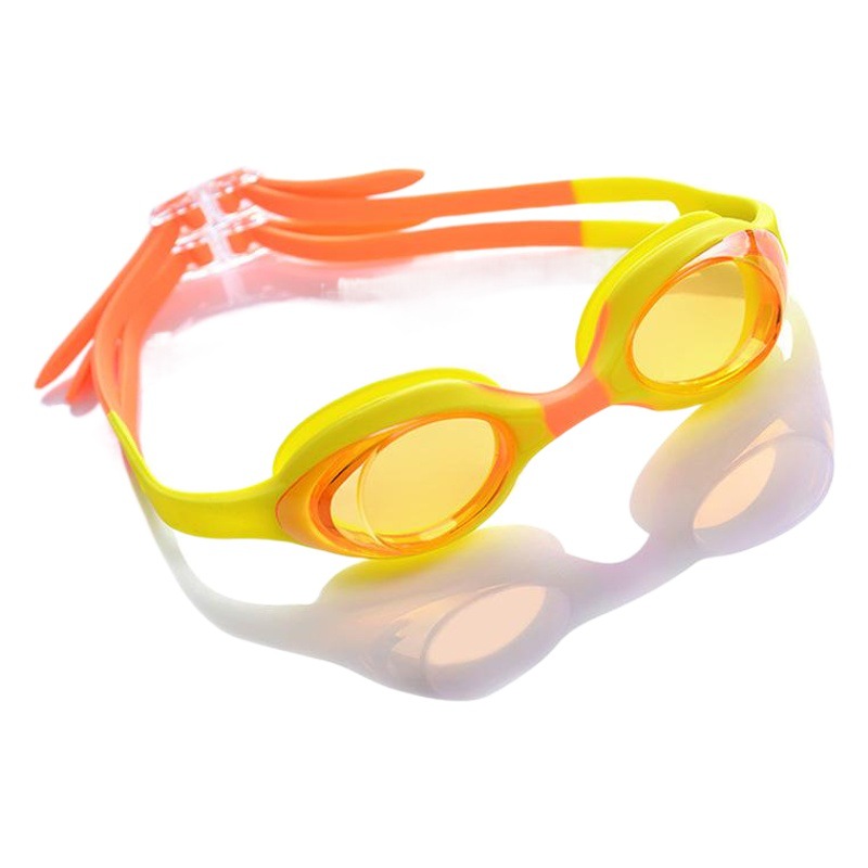 Zhuo Yan 1300 manufacturers wholesale children swimming goggles children waterproof anti-fog flat light swimming glasses boxed