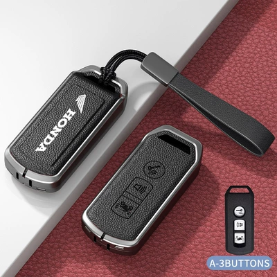 Car key bag — for Xin Da Zhou Ben - standard-model-a-black-zinc-alloy-shell-hand-strap