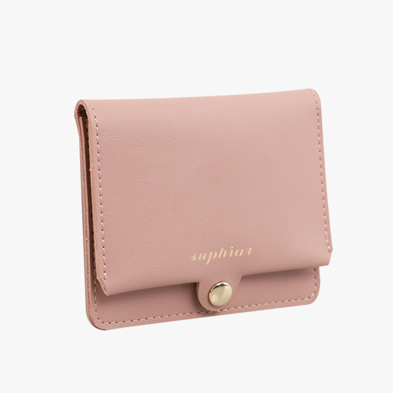 Cuero PU creativo multifuncional tarjeta de tarjeta de visita personalizada tarjeta de tarjeta de visita bolsa de tarjetas de flip