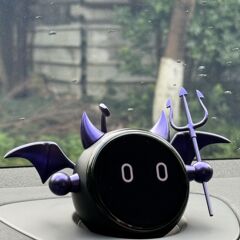 爆款蔚来nomi帽子小恶魔皮肤15天内发货紫色红色黑色杀菌树脂卡通