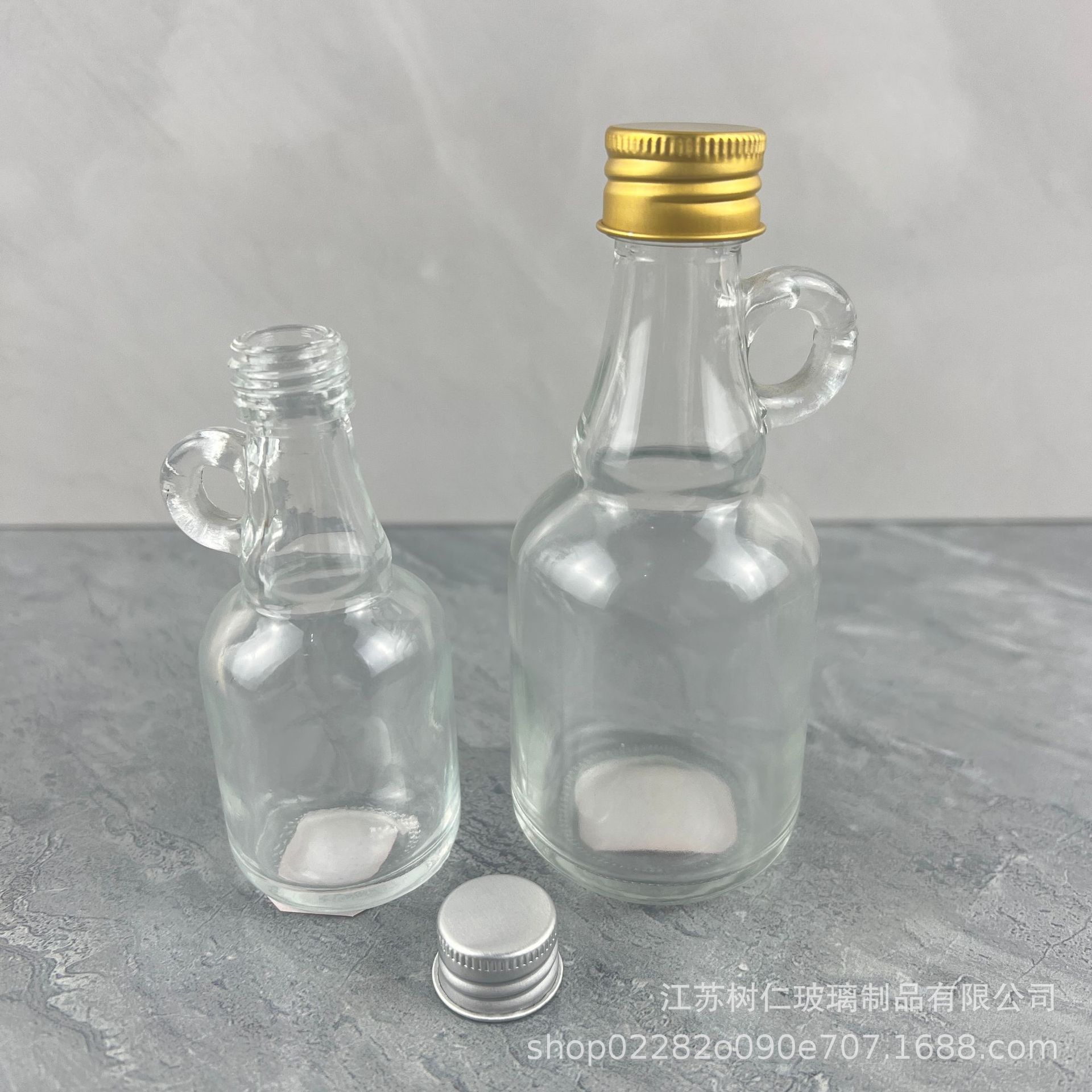 Fábrica al por mayor en stock 50ml 100mL mini botella de vino creativa botella de vino de California