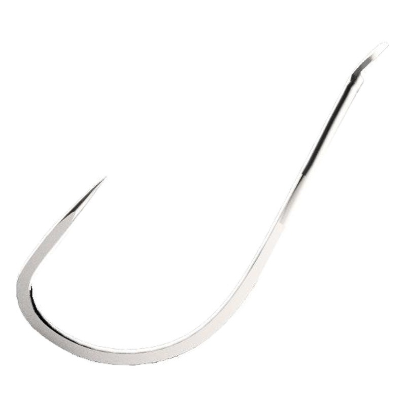 Large object rofie sleeve competitive white sleeve fishhook black pit flying carp tilapia hook Japanese bulk long handle fishing hook