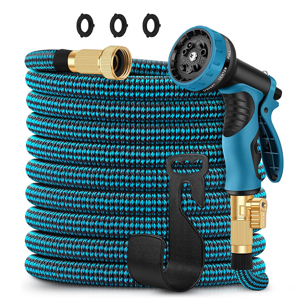 【厂家批发】 Garden Hose 家用3倍伸缩花园水管洗车水管软管水管