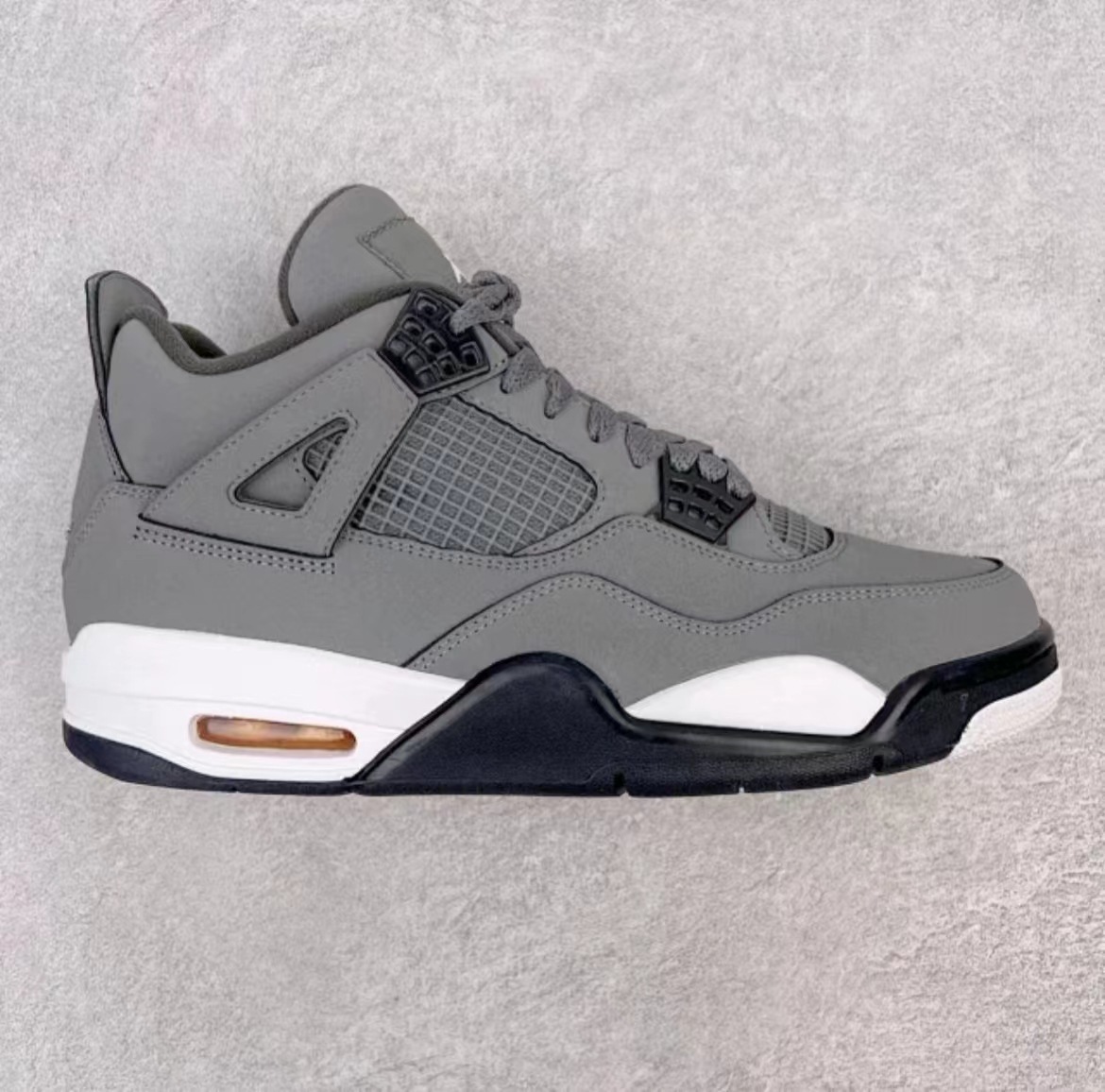 Putian AJ4 hembra eléctrica Jordan hembra eléctrica negro cemento París zapatos de baloncesto puro original Joe4 Duck Duck AJ3 zapatos de baloncesto cojín de aire