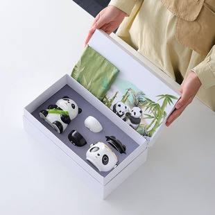 Chengdu Special Products Accompanying Gift Panda Element Cultural and Creative Souvenirs Send Business Gifts to Old Foreign Practical Company Annual Meeting