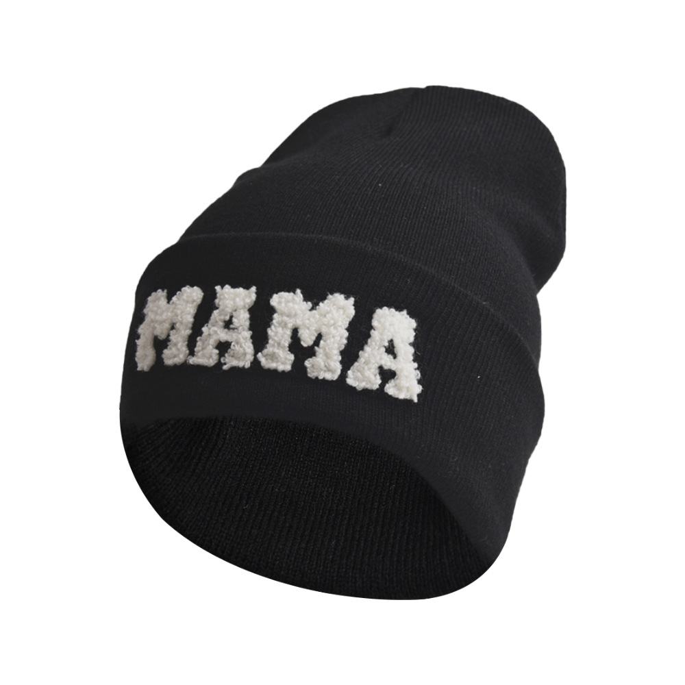 Fashion Style Women's Fashion Letter Eaveless Wool Cap