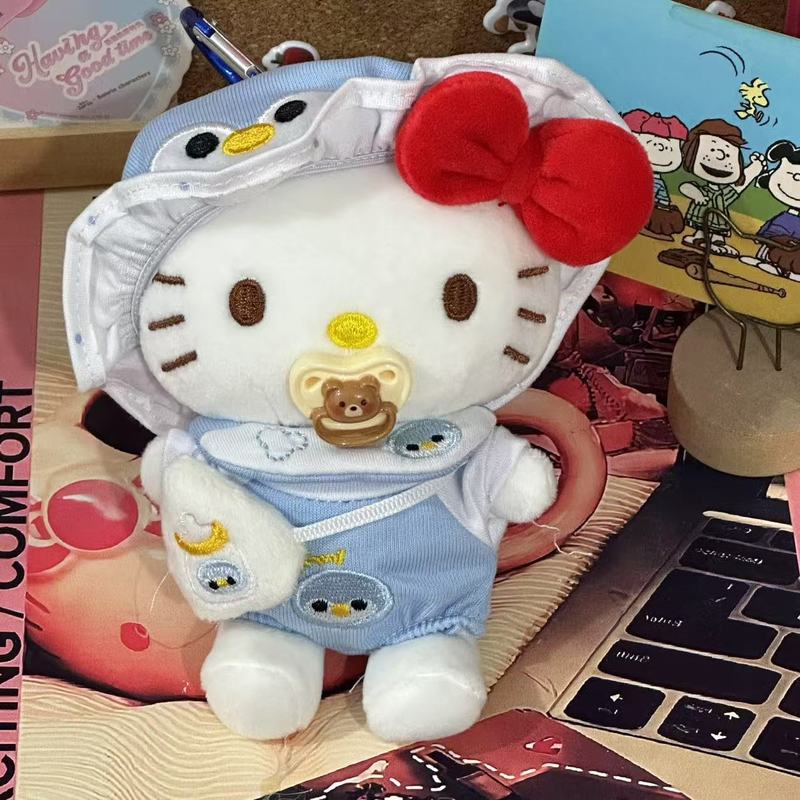ハローキティバッグペンダントリトルシェフシリーズハローキティ人形ペンダントかわいい漫画人形キーホルダー|undefined