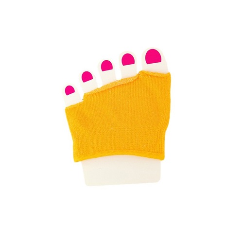 Summer invisible half-palm split-toe socks, cotton breathable sweat-absorbent socks, three-finger and half-palm non-slip high-heeled open-toe socks